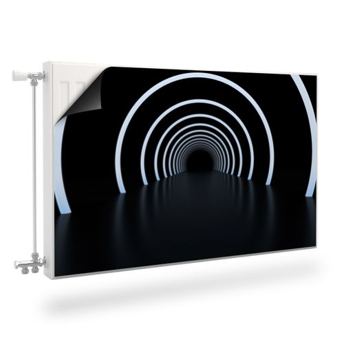 Osłona MAGNETYCZNA Na Kaloryfer Abstrakcyjny Tunel Efekt 3D 120cm x 60cm na Arena.pl
