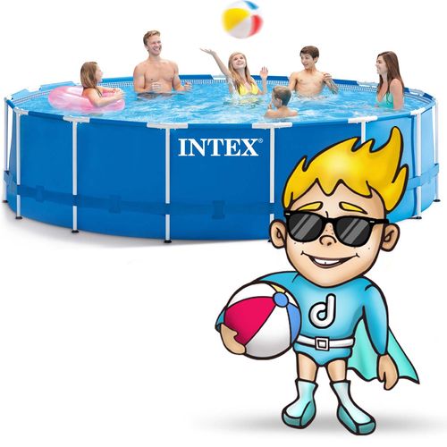Basen ogrodowy stelażowy 457 x 122 cm 21w1 INTEX 28242 na Arena.pl