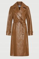 MARELLA Dwurzędowy trencz - TYTONIOWY 36