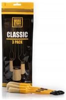 WORK STUFF DETAILING BRUSH CLASSIC 3 pack ZESTAW