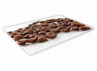 SZKLANA DESKA KUCHENNA 60x30 59d Ziarna kawy