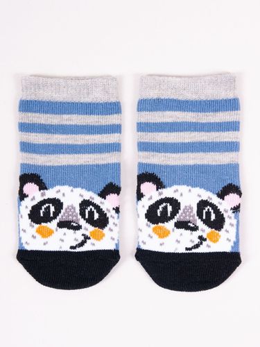 SKARPETKI WZOROWANE SKA-0123 6-9 wzór - dziewczynka na Arena.pl