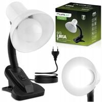 Lampka Biurkowa Szkolna Regulowana na Biurko Nocna Stołowa E27 z