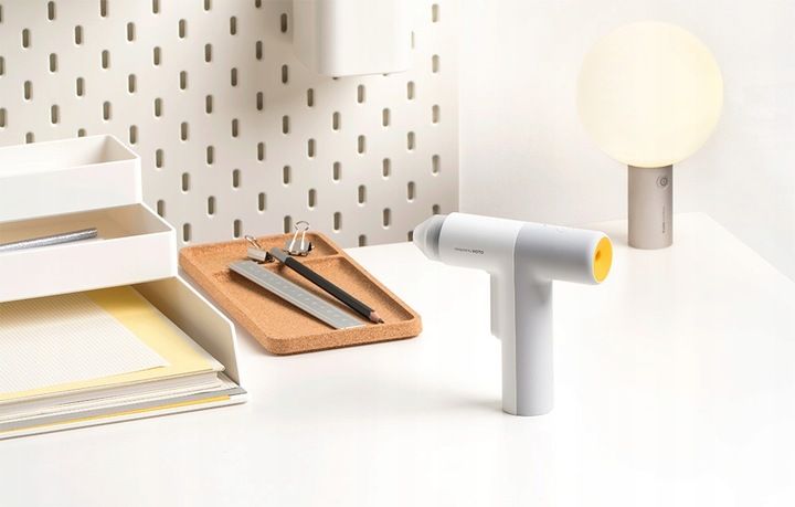 BEZPRZEWODOWY PISTOLET DO KLEJU NA GORĄCO HOTO AKUMULATOROWY 3000MAH USB-C zdjęcie 6