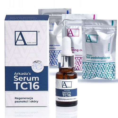 ARKADA SERUM KOLAGENOWE TC16 11ml+ 3X próbniki maść, sól i peeling nagietek na Arena.pl