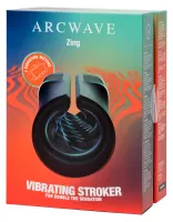 arcwave zing - kompaktowa maszyna intymna z 10 trybami wibracji, czarna