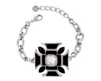Bransoletka z krzyżem maltańskim z kolekcji Maltese (B23/JES/37AG)