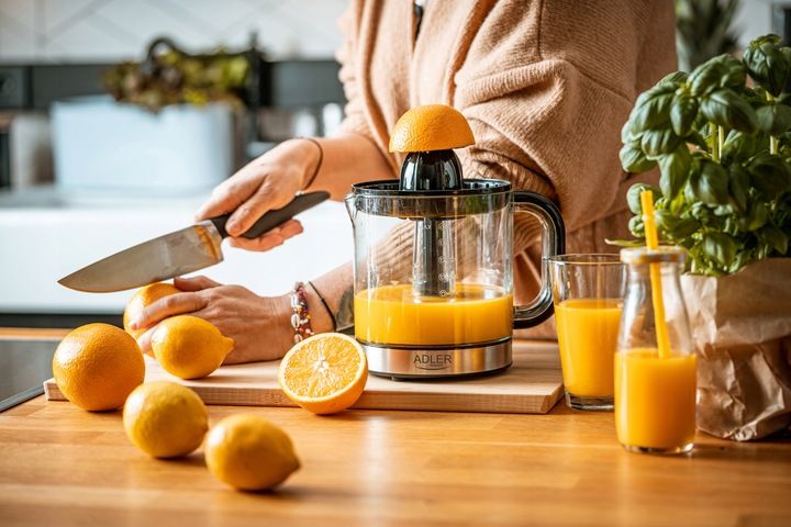 ELEKTRYCZNA WYCISKARKA do CYTRUSÓW OWOCÓW SOKU SOKÓW CYTRYN PORARAŃCZY 1,2L zdjęcie 10