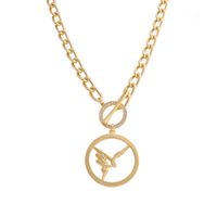 naszyjnik colibra z kryształami (c22/jes/154au)