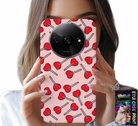 ETUI DO XIAOMI REDMI A3 - KOBIECE, MODNE WZORY LIZAKI W SERCA CASE