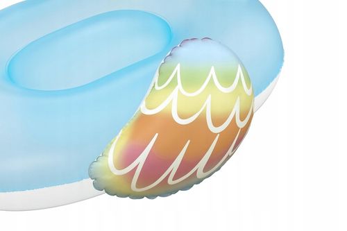 41114 Dmuchany JEDNOROŻEC materac 1,55 mx1,19 CM DLA DZIECI UCHWYTY BESTWAY na Arena.pl