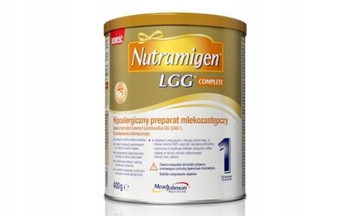 NUTRAMIGEN 1 LGG COMPLETE 400 gram preparat mlekozastępczy na Arena.pl