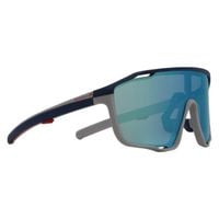Okulary Red Bull Spect KRAFT-05 Metalic Blue Silver Smoke Blue Mirror