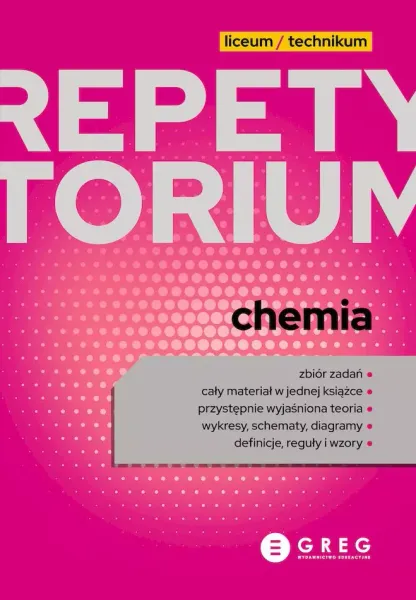 Chemia. Repetytorium Liceum/Technikum 2026 zdjęcie 1