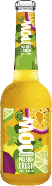 Passion Crush (lemoniada) BIO 330 ml - NOW zdjęcie 1