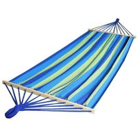 HAMAK OGRODOWY 1 OSOBOWY 200X100CM Z DRĄŻKIEM 1006048