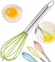 TRZEPACZKA SILIKONOWA UBIJACZKA DO JAJEK PIANY CIAST AKCESORIA CUKIERNICZE