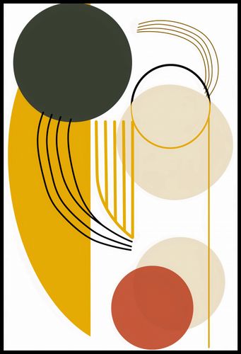 Plakat 67,5x100cm Słońce i Cienie na Arena.pl