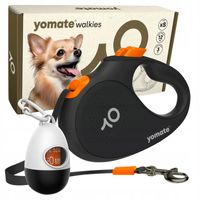 MAŁY PIES do 12 KG - LEKKA WYGODNA SMYCZ AUTOMATYCZNA dla PSA ZWIJANA TAŚMA