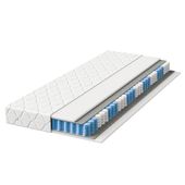 Materac sprężynowy 90x200 kieszeniowy średniotwardy H3 16cm TINO wygodny