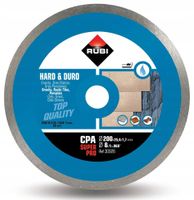 RUBI Tarcza diamentowa CPC 200x25,4 SUPERPRO Do granitu klinkieru cegły