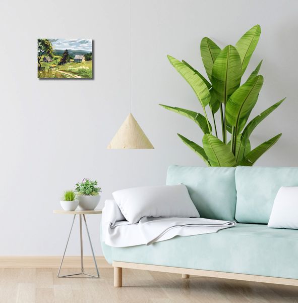 Obraz 30x20cm Bujna Wieś zdjęcie 2