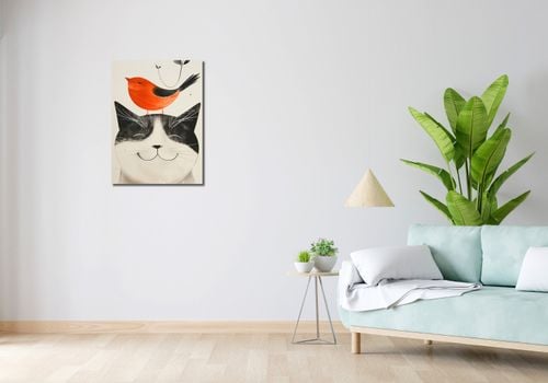 Obraz 50x70cm Pyzaty Przyjaciel na Arena.pl