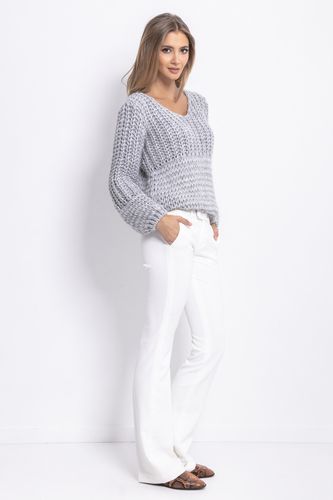 Sweter Chunky Knit F760 Ecru UNI na Arena.pl