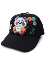 Czapka z daszkiem bejsbolówka dziecięca unisex panda czarna 50-54 YOCLUB