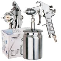 pistolet lakierniczy auarita do malowania dysza 1,8mm dolny zbiornik 600ml