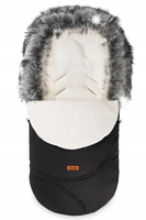 Sensillo śpiworek uniwersalny ESKIMO BLACK / POLAR 100x46cm