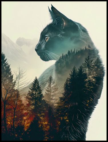Plakat 75x100cm Koci Duch Lasu na Arena.pl