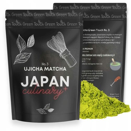 Herbata matcha JAPOŃSKA 100 G UJICHA CULINARY+ GREEN TOUCH UJI KYOTO na Arena.pl