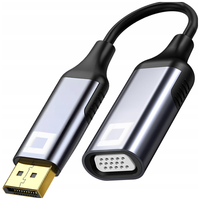 co2 adapter displayport do vga kabel przejściówka konwerter full hd