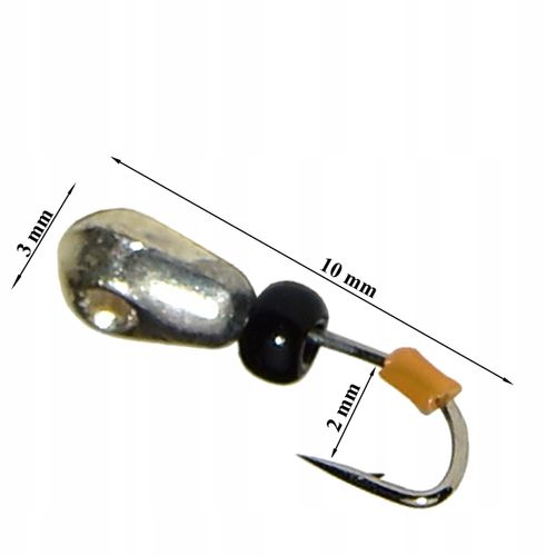 Mormyszka Wolframowa przynęta Podlodowa przelotowa na Arena.pl