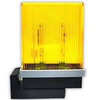 LAMPA OSTRZEGAWCZA LED DO BRAMY 12/24/230V ANTENA SOLIDNA MOCNE ŚWIATŁO