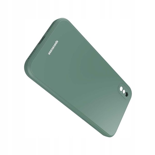 Spacecase Silicone Case Iphone Xs Max Dark Green zdjęcie 8
