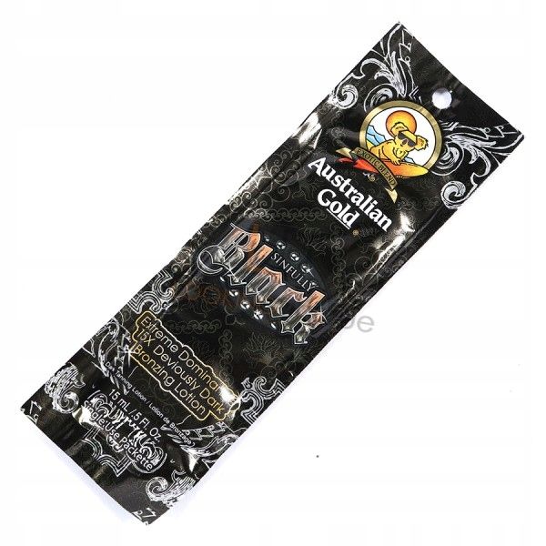 Australian Gold Sinfully Black Bronzer Do Opalania zdjęcie 2