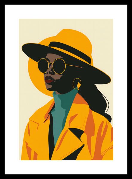 Plakat 20x30cm Żółta Stylowość zdjęcie 3