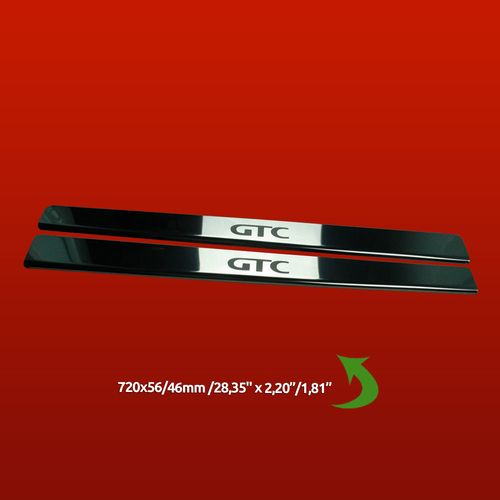 Listwa progowa OPEL/VAUXHALL ASTRA MK5/H/III Stal nierdzewna 304 połysk 2sz na Arena.pl