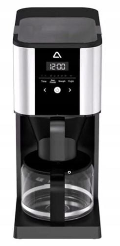 Ekspres przelewowy z młynkiem do kawy 1,25L 1000W Stali Nierdzewna na Arena.pl