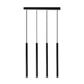 LAMPA WISZĄCA PIERO IP20 SUFITOWA CZARNY MAT LED G9 35W