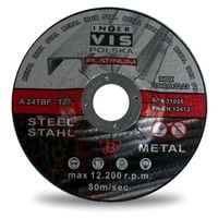 TARCZA DO SZLIFOWANIA METALU 125X6.0 PLATINUM