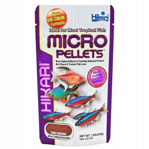 HIKARI Micro Pellets Pokarm Wolno Opadający 45g na Arena.pl