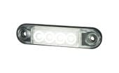Lampa LED obrysowa przednia biała SLIM LD2327