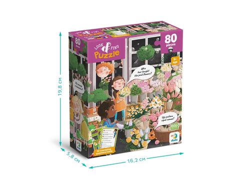 Puzzle Patrz I Znajdź Look And Find „Kwitnąca Wiosna”, Art.  80 El 300664 na Arena.pl