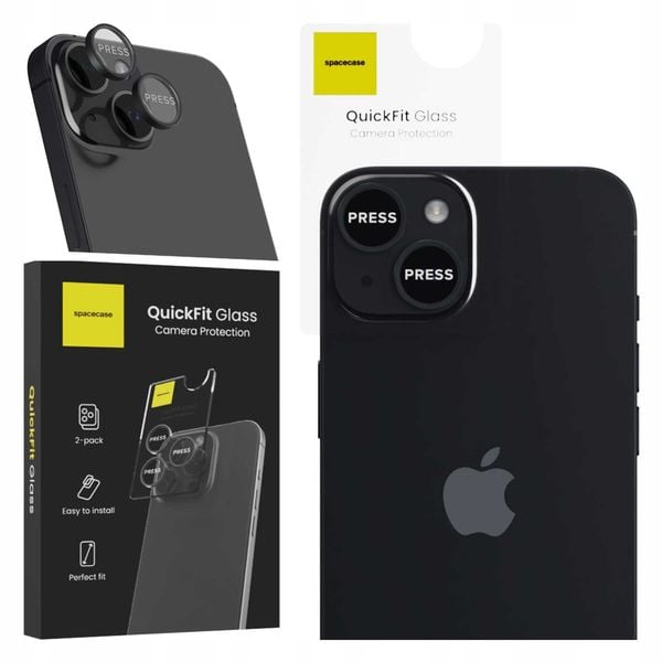 Spacecase Quickfit Camera Iphone 14/14 Plus Black zdjęcie 9