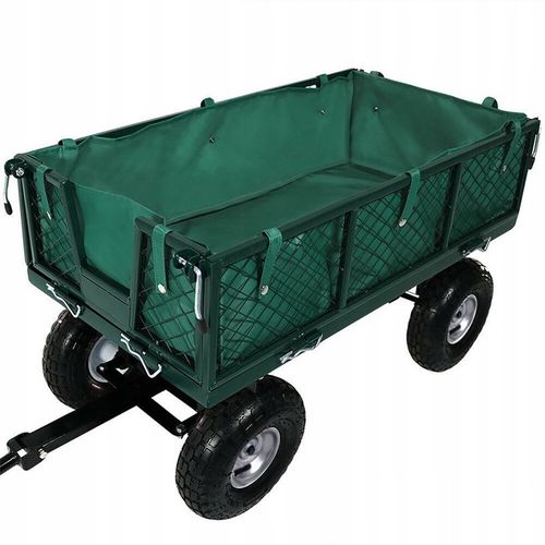 WÓZEK OGRODOWY TRANSPORTOWY DUŻY PRZYCZEPKA BOGIE-TRAX3 ROZKŁADANY DO na Arena.pl