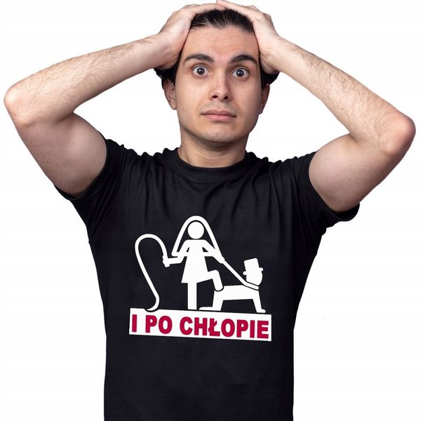 KOSZULKA TSHIRT WIECZÓR KAWALERSKI I PO CHLOPIE M zdjęcie 1