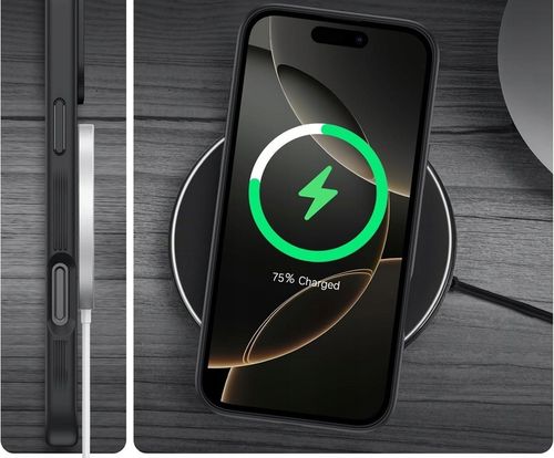 ETUI WZMACNIANE DO IPHONE 16 PRO MAX PANCERNE CASE DO MAGSAFE MAT 2x Szkło na Arena.pl